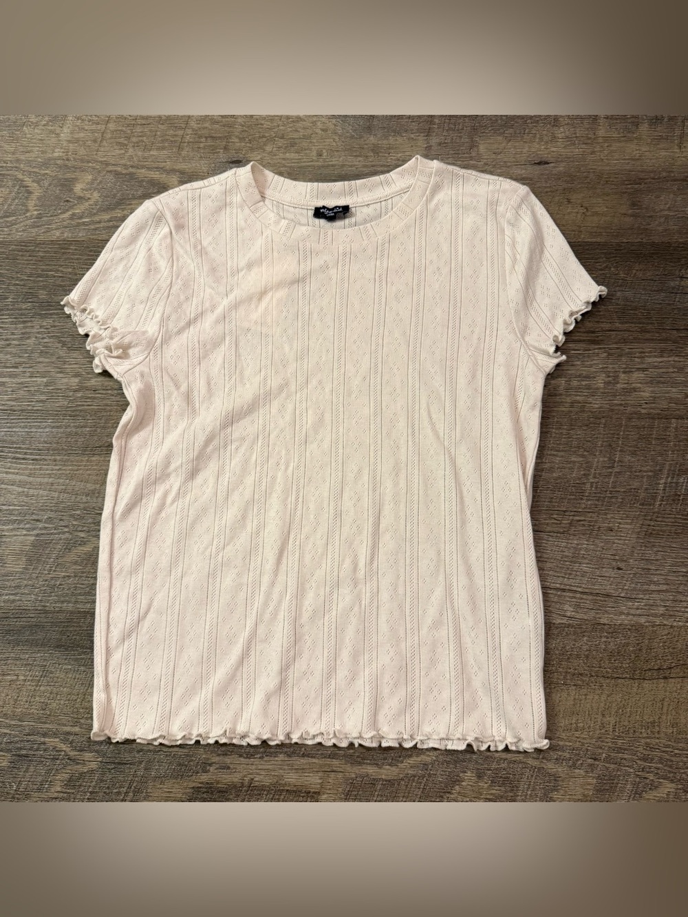 Splendid Knit Short Sleeve Top